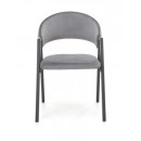 Стул HALMAR K473 серый/черный